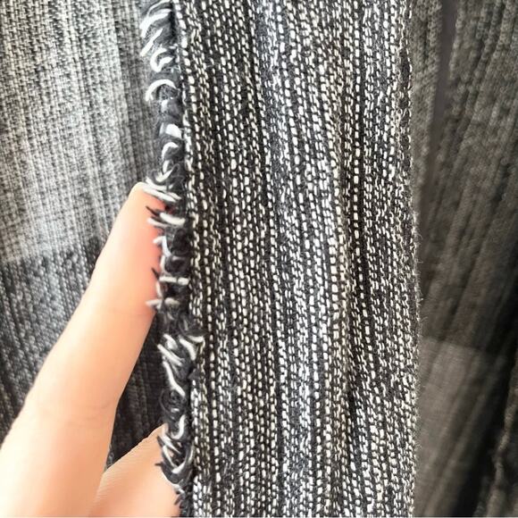 Eileen Fisher Color Block Shawl Collar Jacket Open Front One Size Fits All - Picture 5 of 10